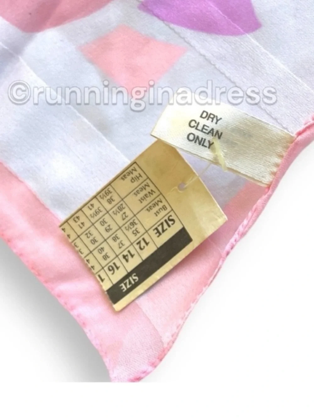VTG 80s Deadstock Berkshire Handkerchief Co Pink Floral Scarf Italy 30x29.5 NWT